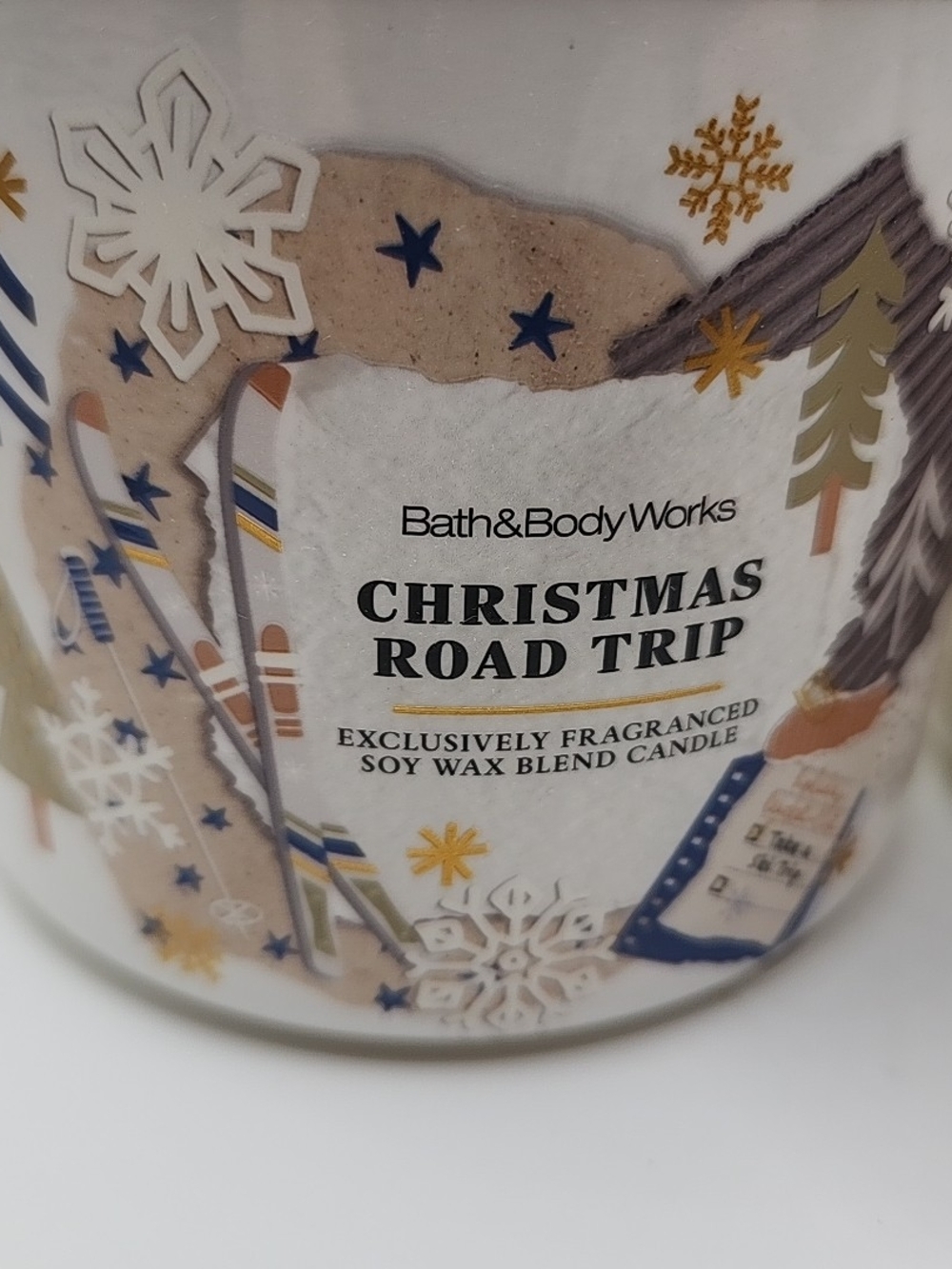 Bath & Body Works Christmas Road Trip Candle -2 -3 wick candles